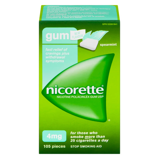 NICORETTE GUM 4MG SPEAR