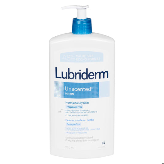 LUBRIDERM LOT UNSCENTED MOISTURIZING 710ML