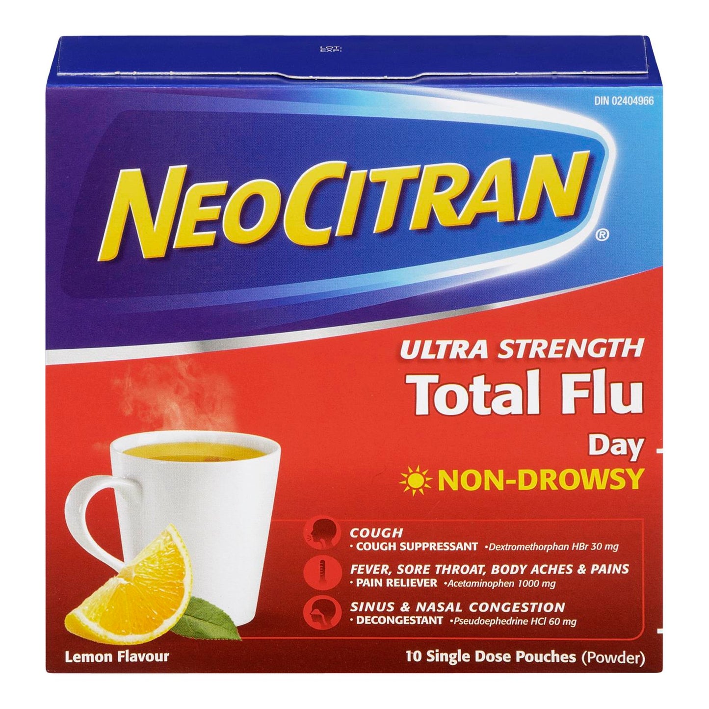 NEO CITRAN FLU DAY XST 10