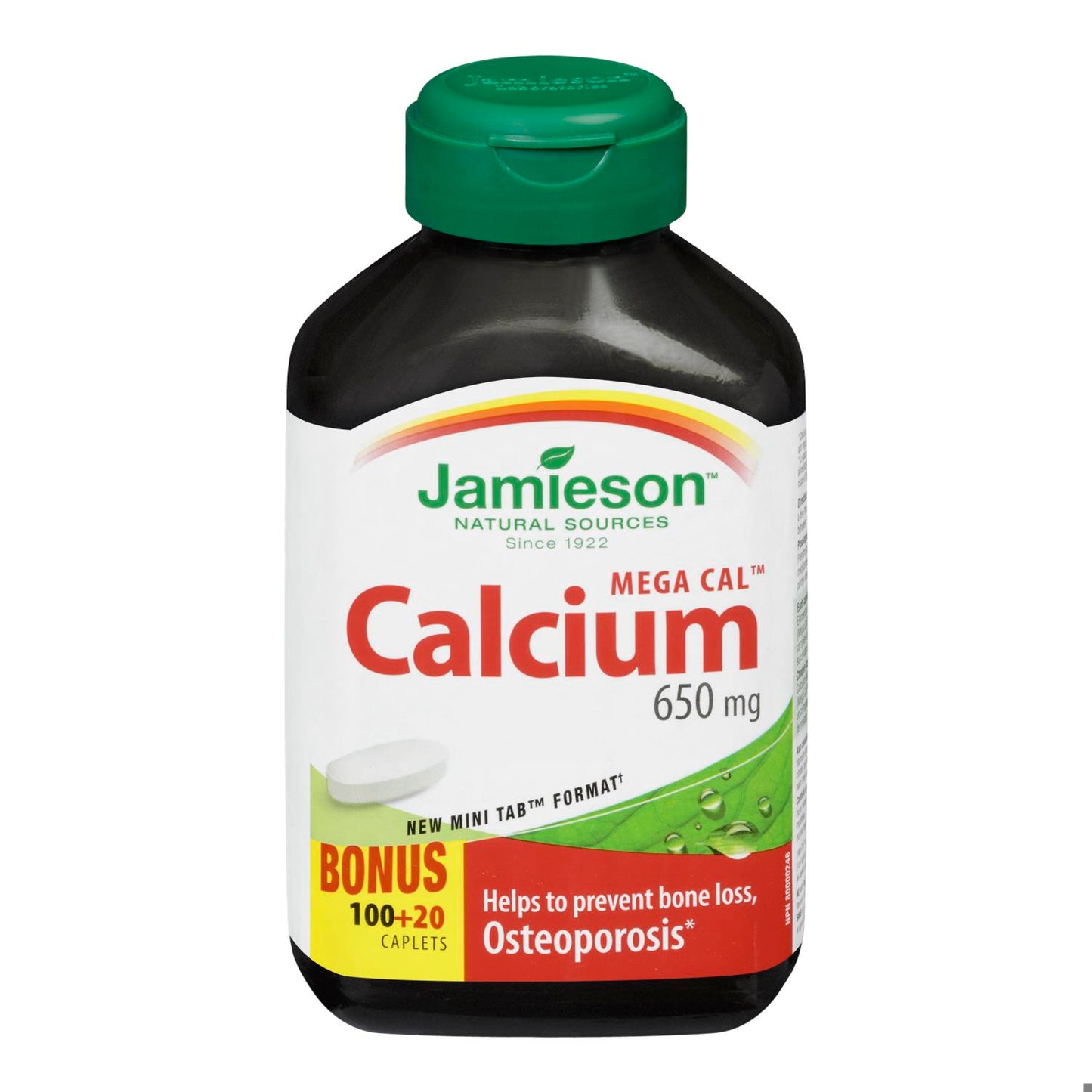 CALCIUM MEGACAL CPLT 650MG JAM 100+20