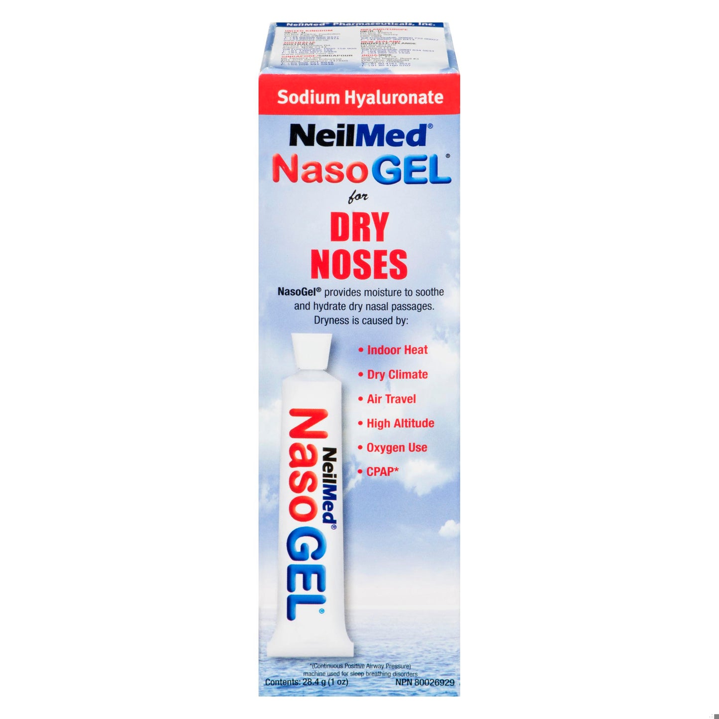 NEILMED NASOGEL SALINE GEL MOISTURIZATION 28.4G