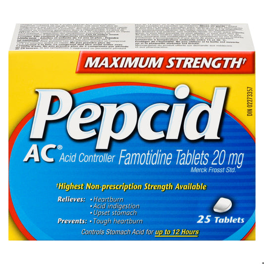 PEPCID AC MAXIMUM STRENGTH 25