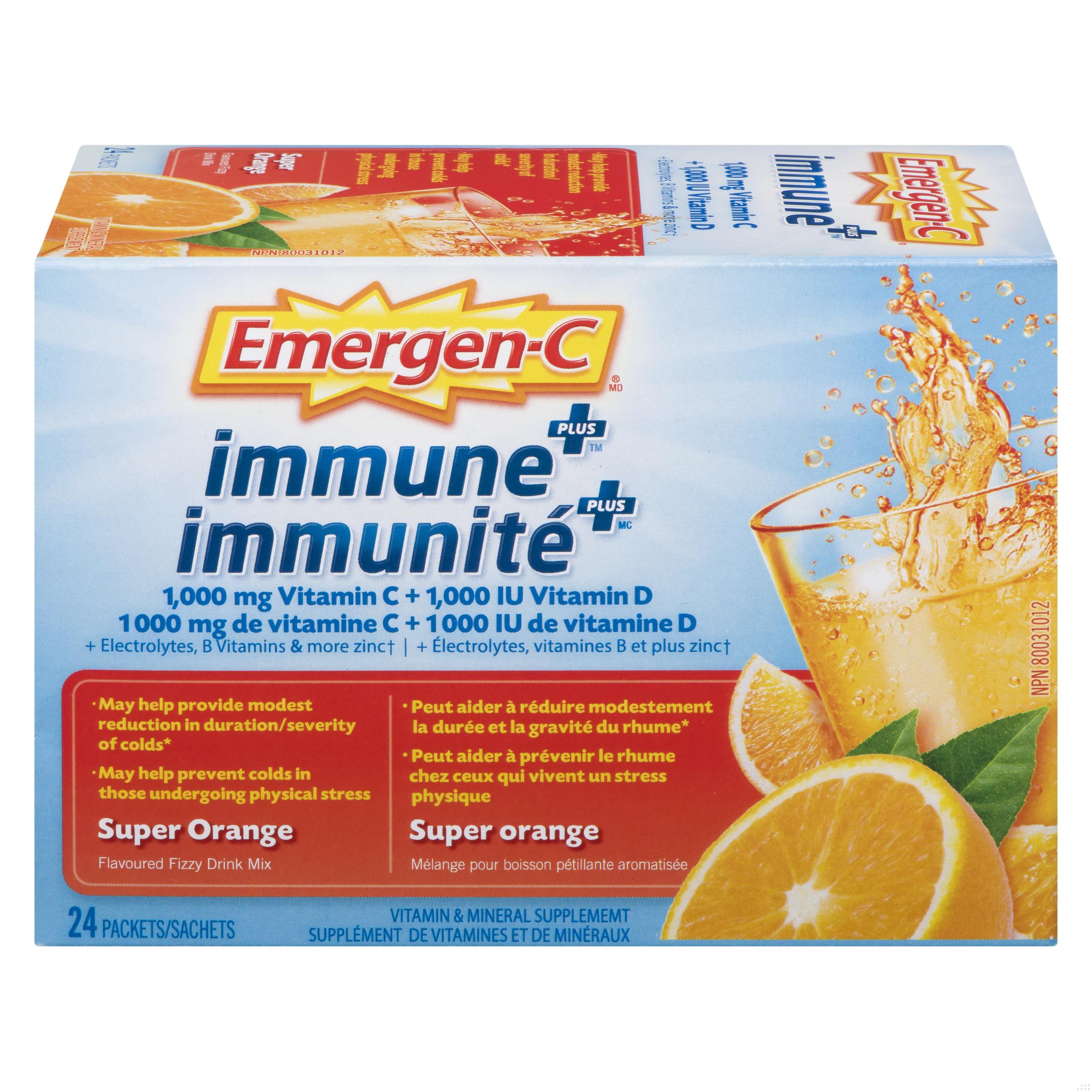 EMERGEN C IMMU SUP ORN B