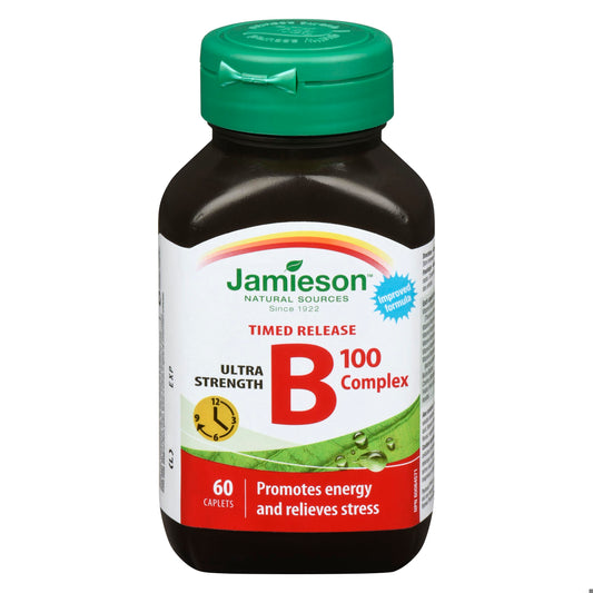 VITAMIN B COMPLEX TIME RELEASE CPLT 100MG 60 JAM