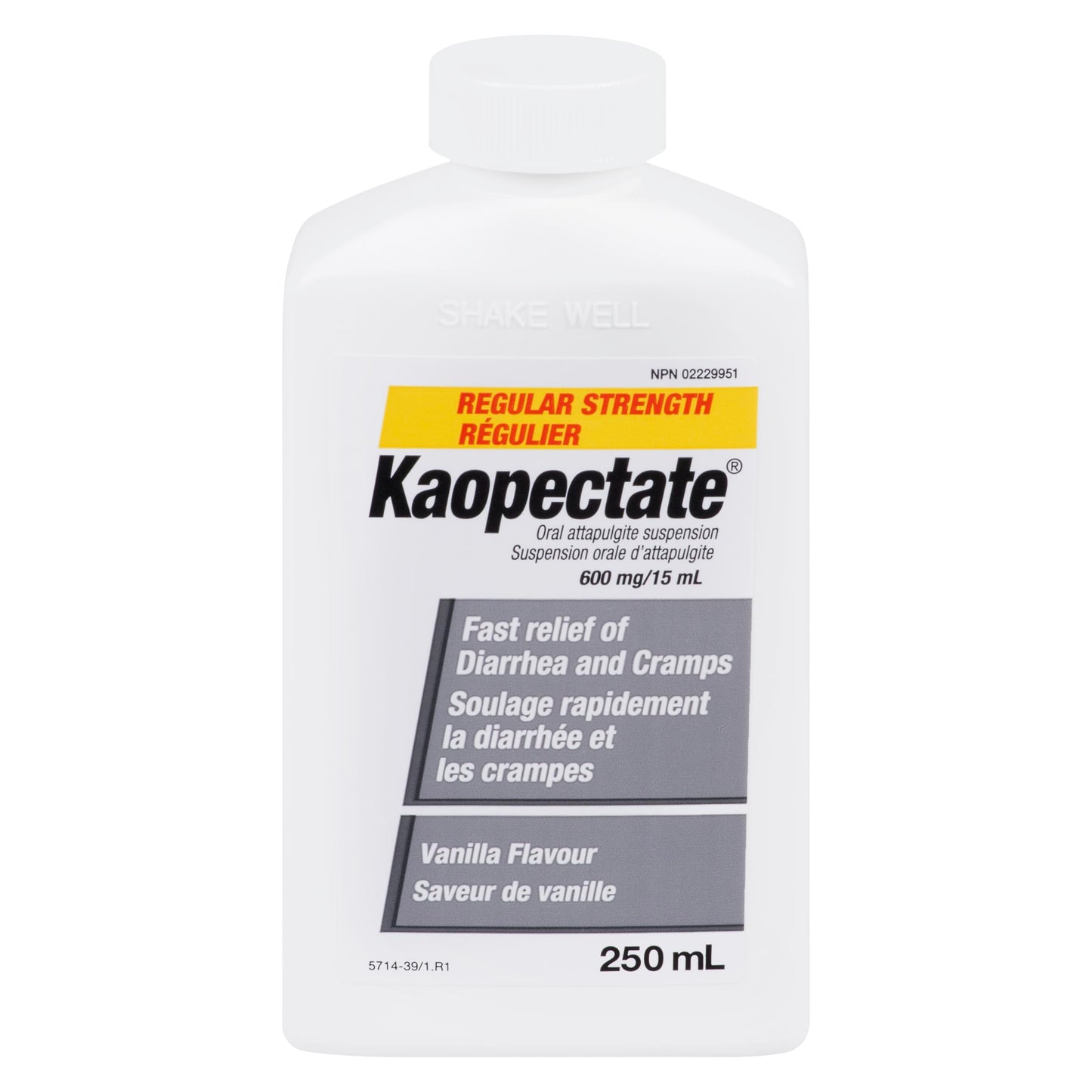 KAOPECTATE REG VANILLA 600MG/15ML 250ML