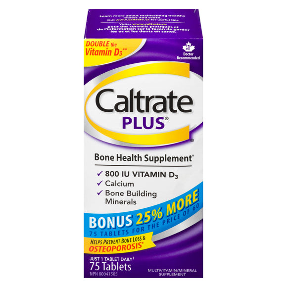 CALTRATE PLUS TB 60+15