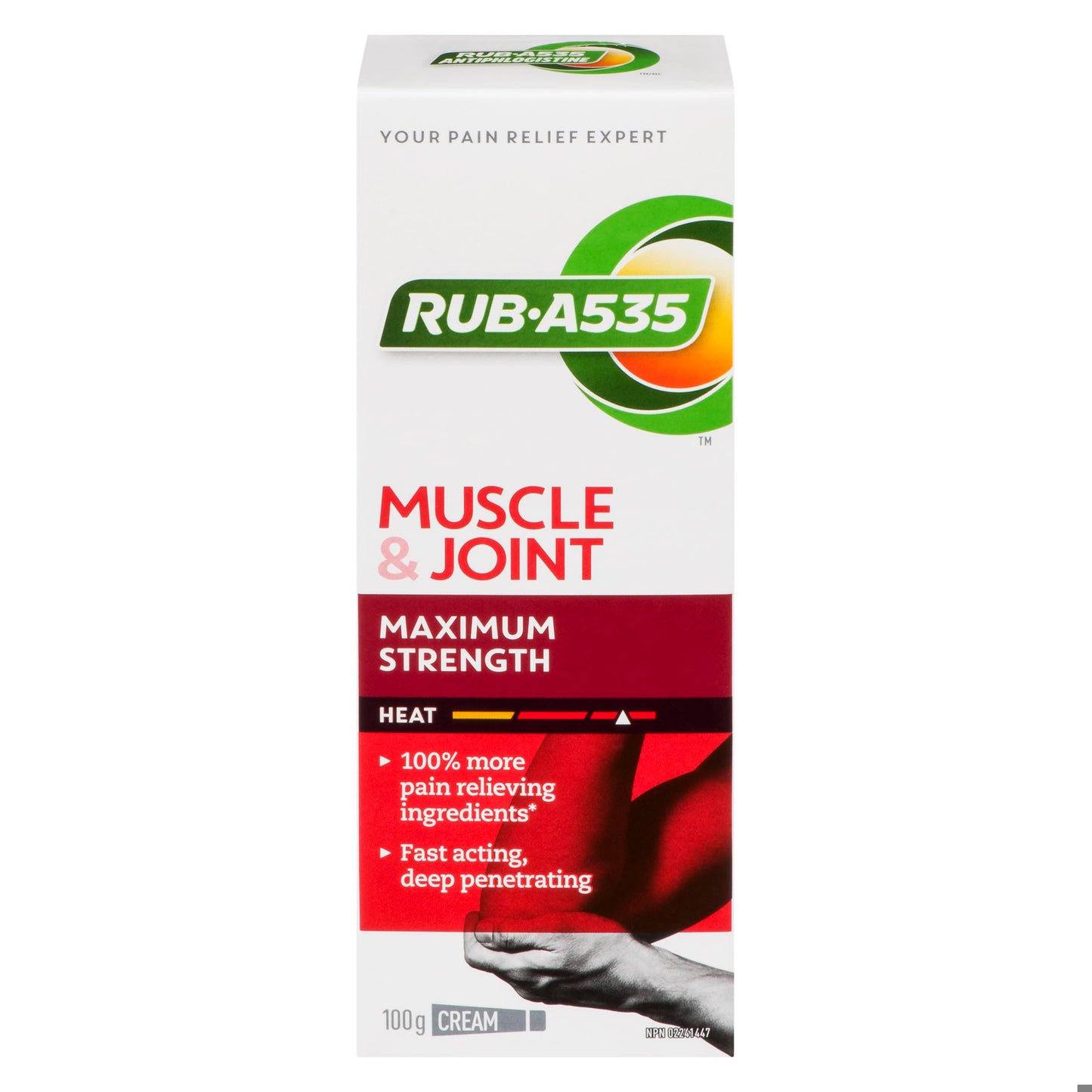 RUB A535 HEAT CR MAXIMUM STRENGTH 100G