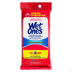 WET ONES ANTIBACTERIAL TRV SZ 20