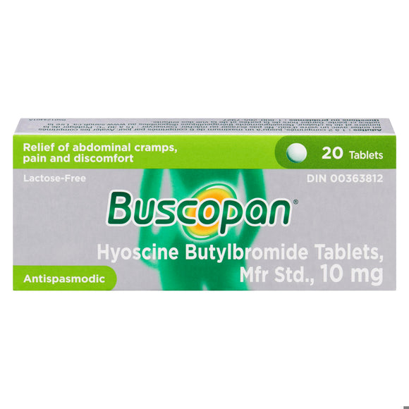 BUSCOPAN TB 10MG BLST 20