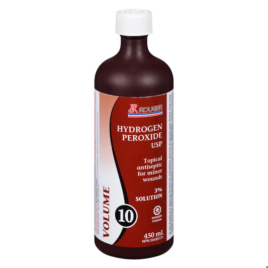 HYDRO PEROXIDE SOL 10VOL 3% 450ML