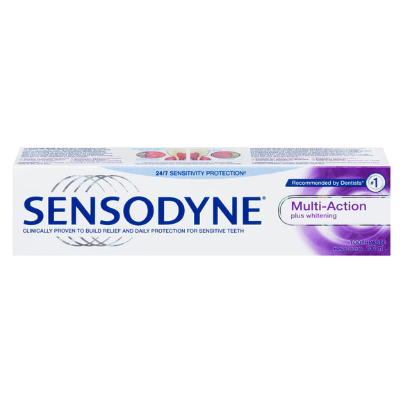 TOOTHPASTE SENSODYNE MULTI-ACTION PLUS WHITE 100ML