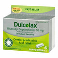 DULCOLAX SUPP 10MG 6