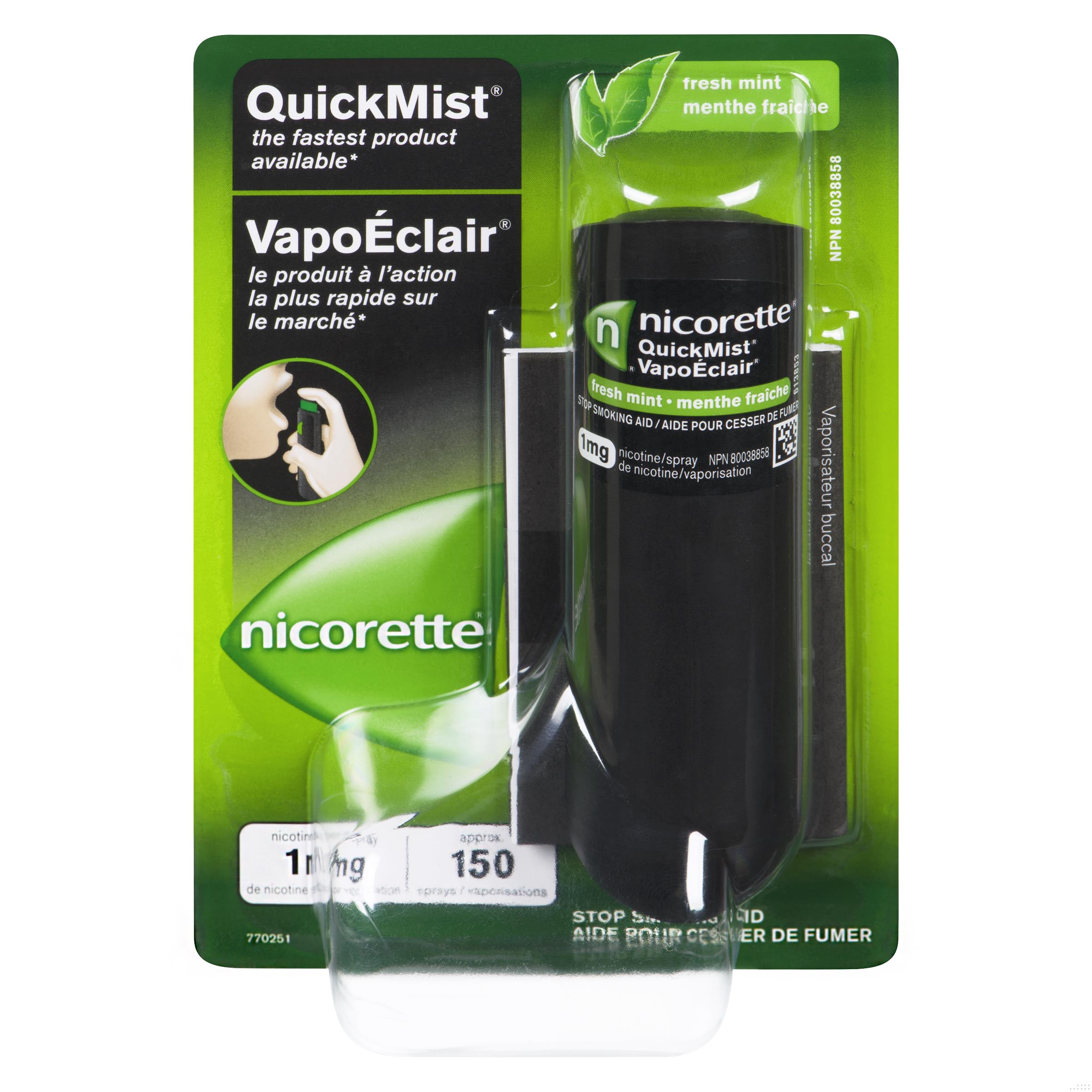 NICORETTE QUICK MIST 1MG 150 SPRAYS