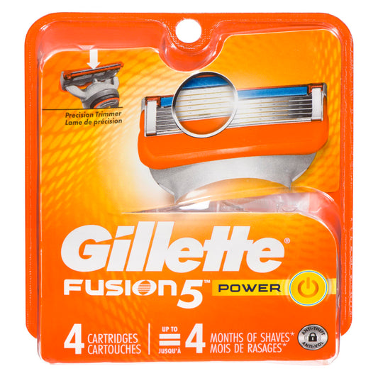 GILLETTE FUSION POWER BLADES 4