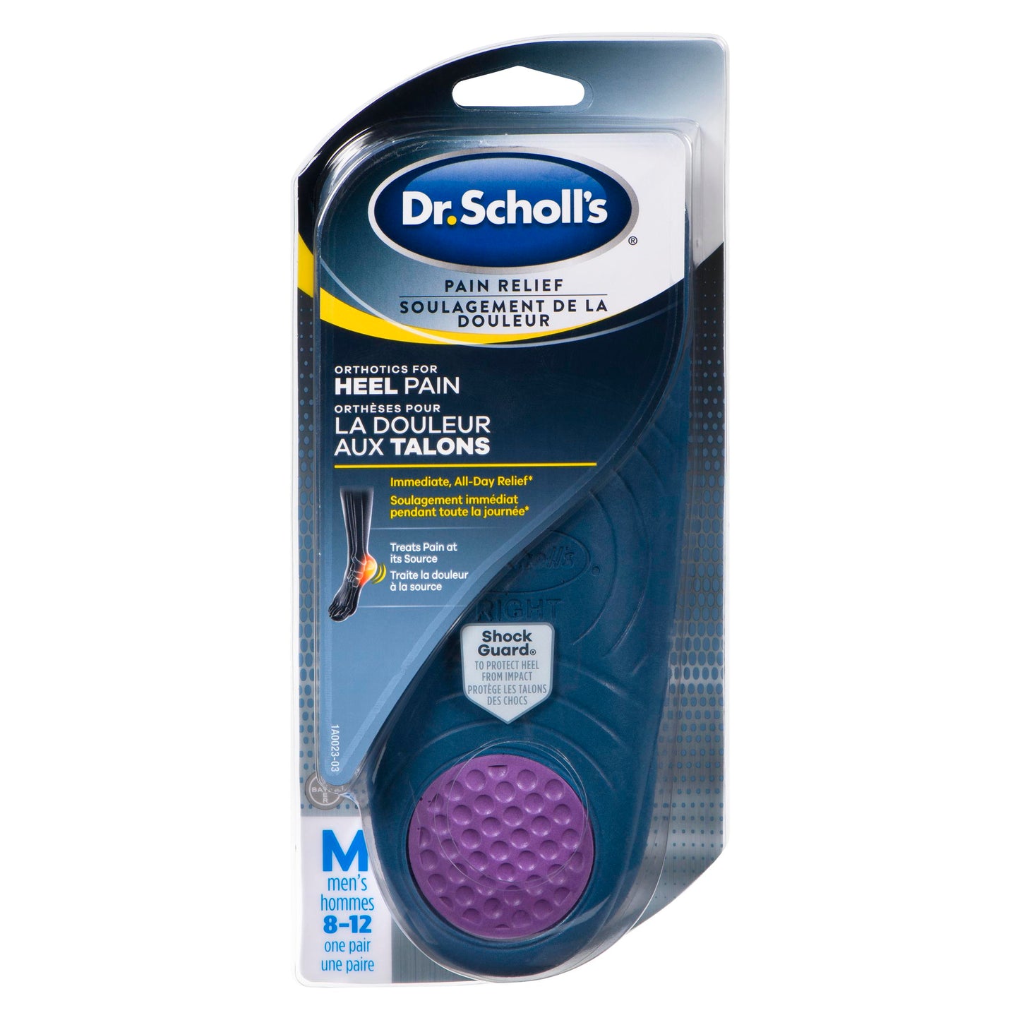 DR SCHOLL HEEL PAIN ORTHO MEN