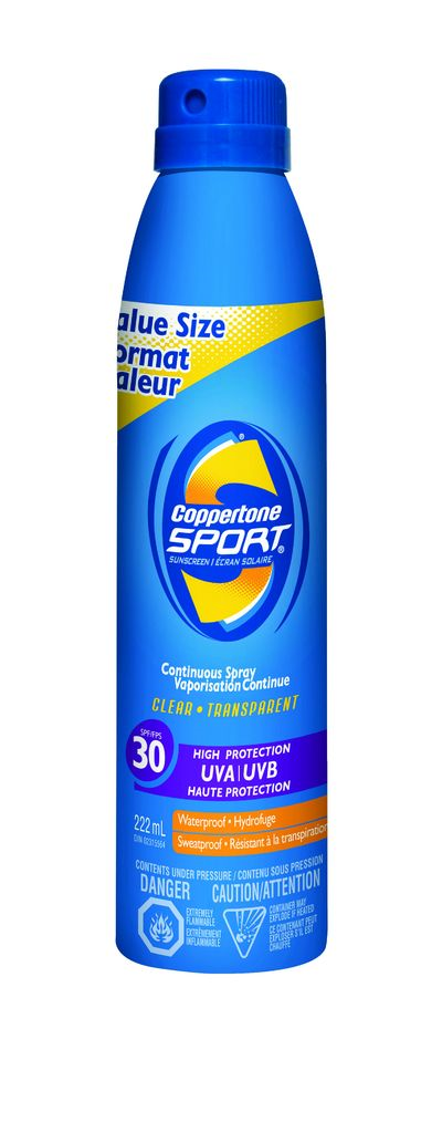 COPPERTONE SPORT CONTINUOUS SPRAY SPF30 222ML