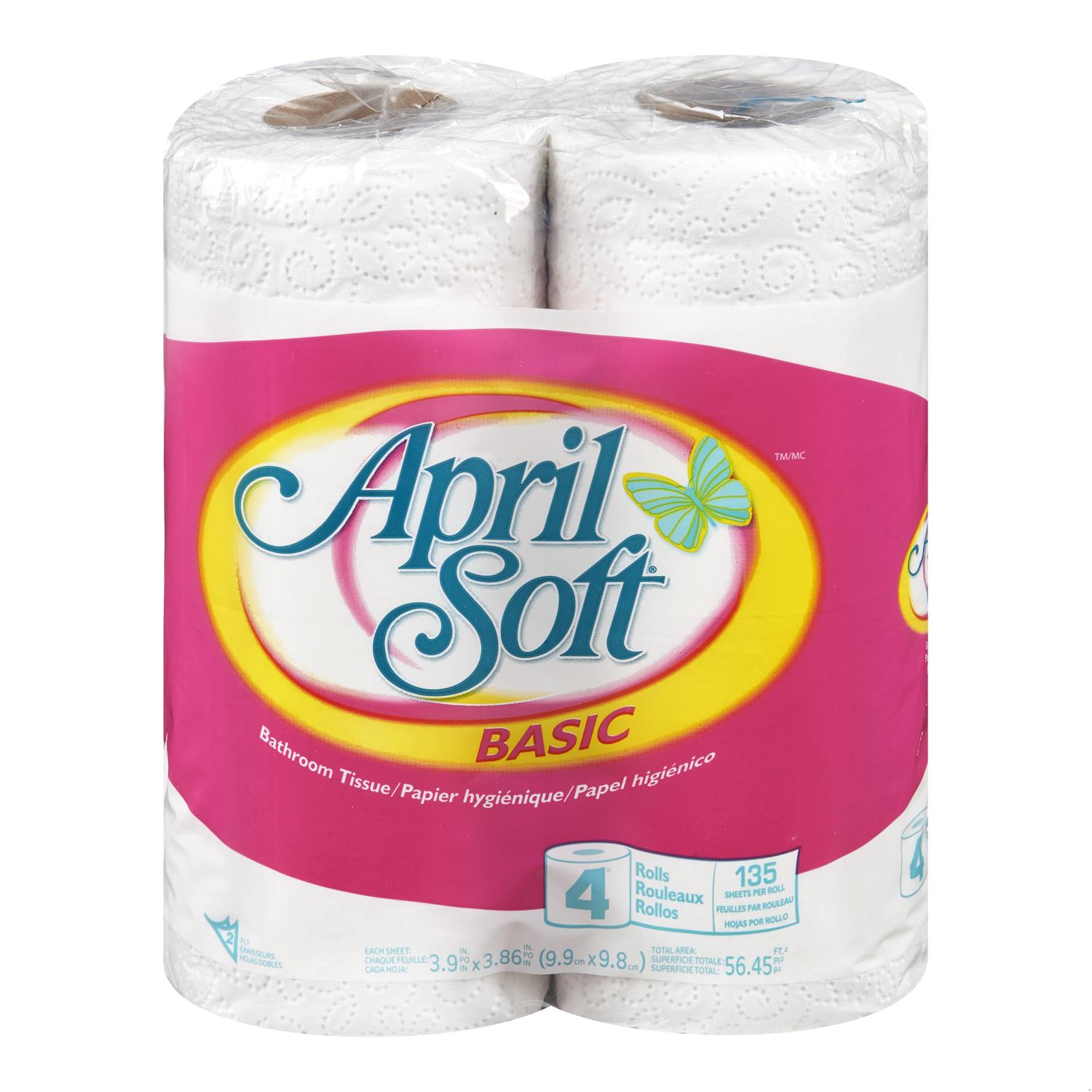 APRIL SOFT TOILET PAPER 4 ROLL