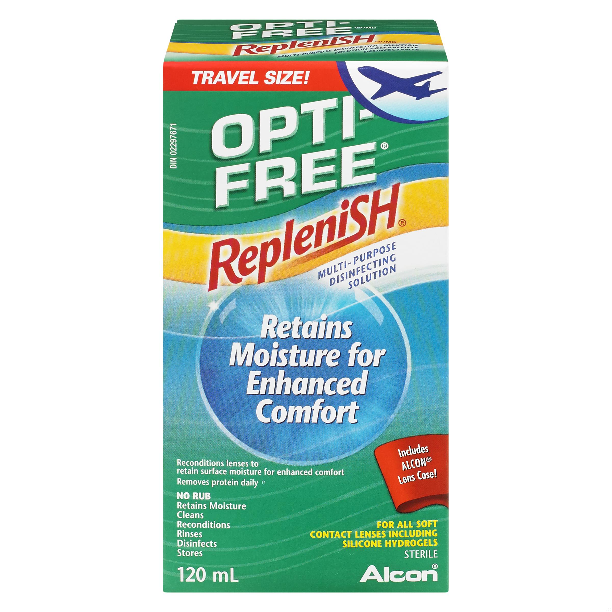 OPTI FREE SOL REPLENISH MPDS 120ML