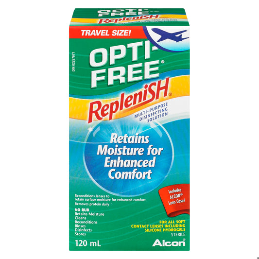 OPTI FREE SOL REPLENISH MPDS 120ML