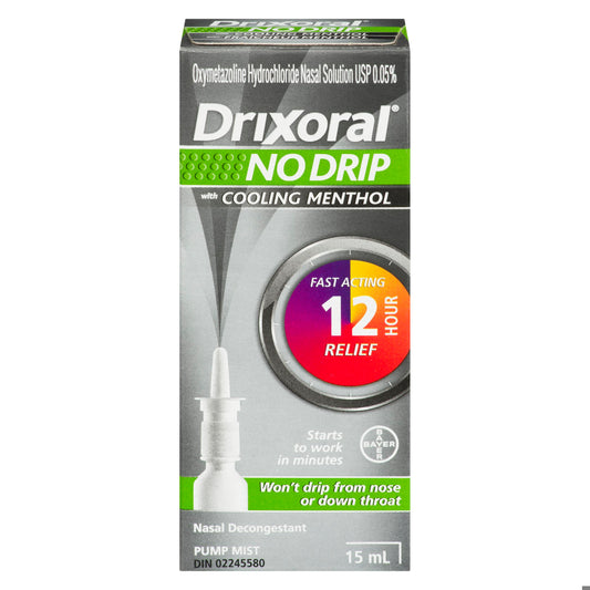 DRIXORAL NO DRIP W/MENTHOL 15ML