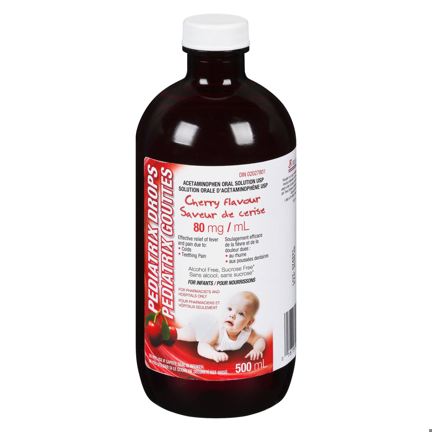 PEDIATRIX LIG CHERRY 80MG/ML 500ML