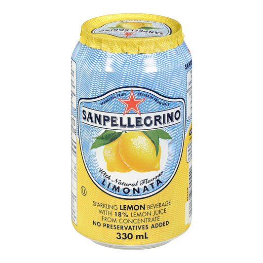 SAN PELLEGRINO SPARKLING WATER LIMON 1X330