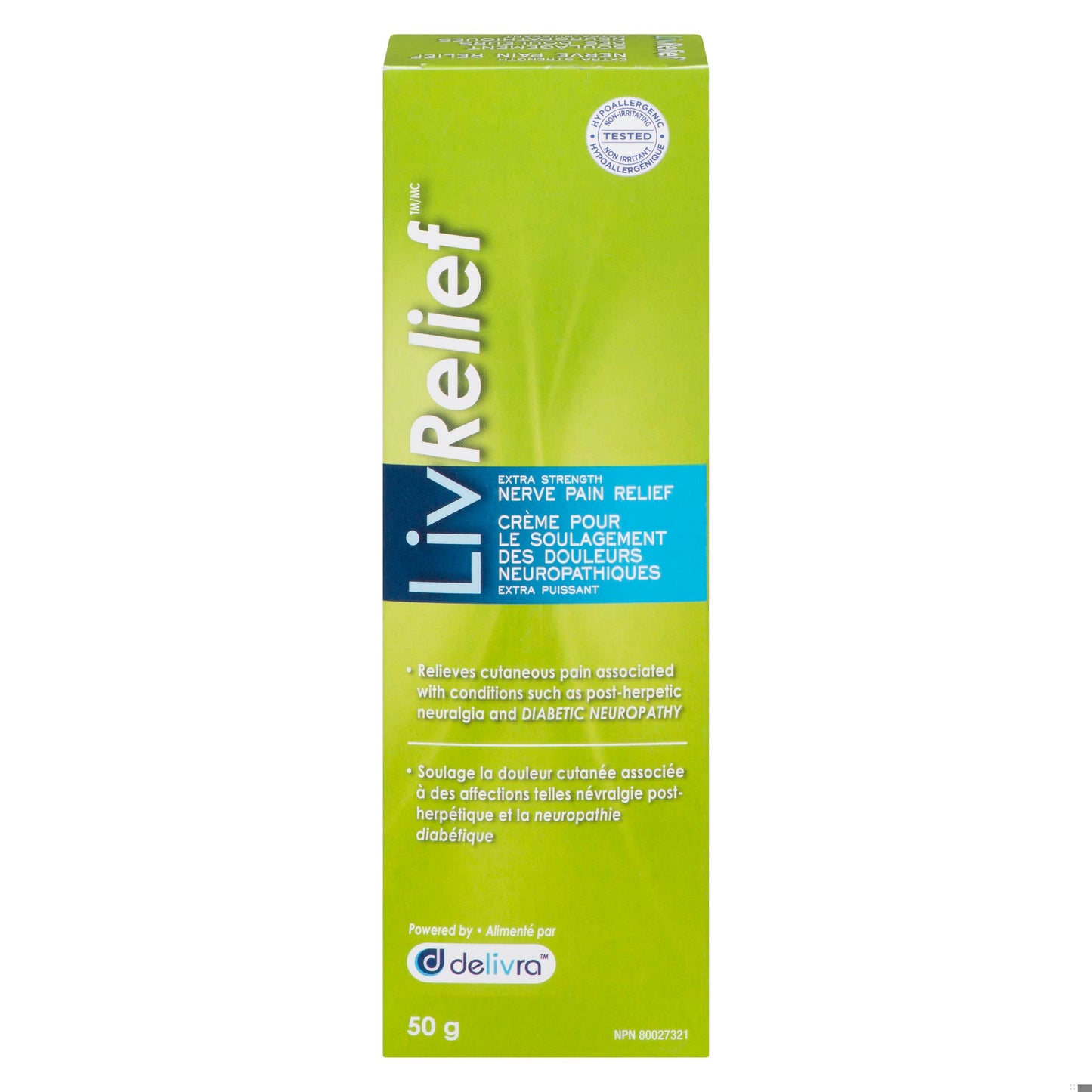 LIVRELIEF CR XST NERVE PAIN RELIEF 50G