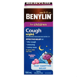 BENYLIN COUGH NIGHT CHILDREN 100ML