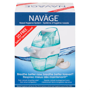 NAVAGE NASAL HYGIENE SYSTEM STARTER KIT