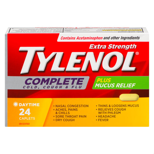 TYLENOL COMPLETE COUGH/COLD/FLU 24