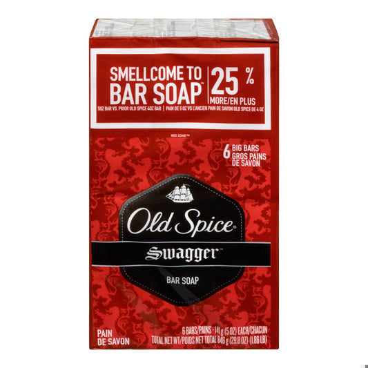 OLD SPICE RED ZONE SOAP BAR SWAGGER 6X113G