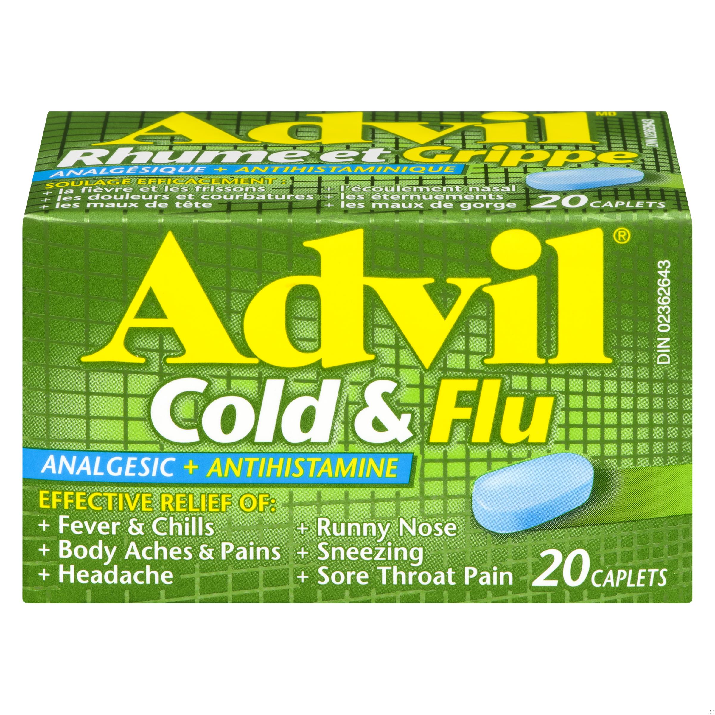 ADVIL COLD&FLU CPLT 20