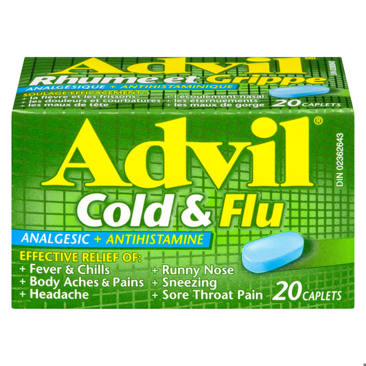 ADVIL COLD&FLU CPLT 20