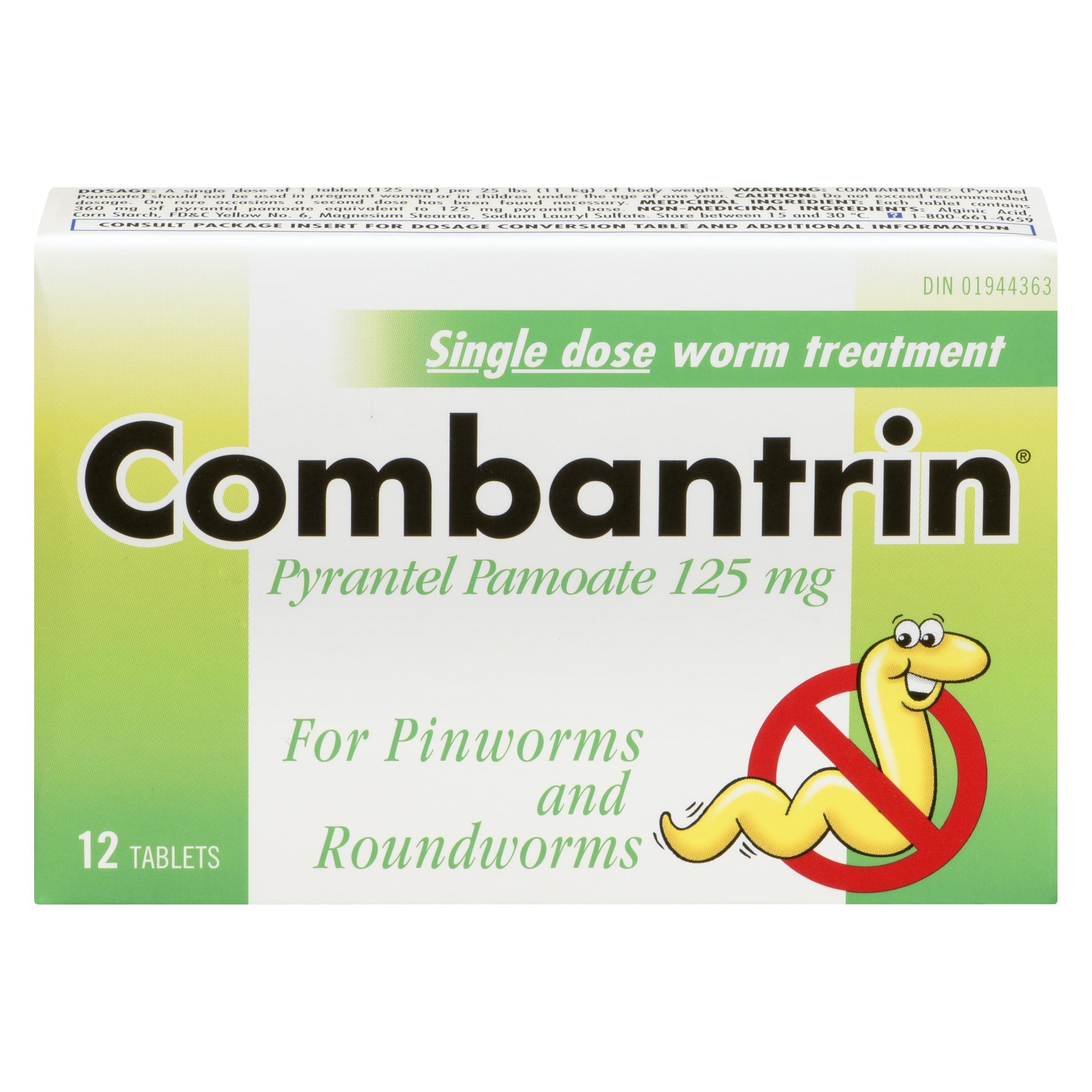 COMBANTRIN TB 125MG 12