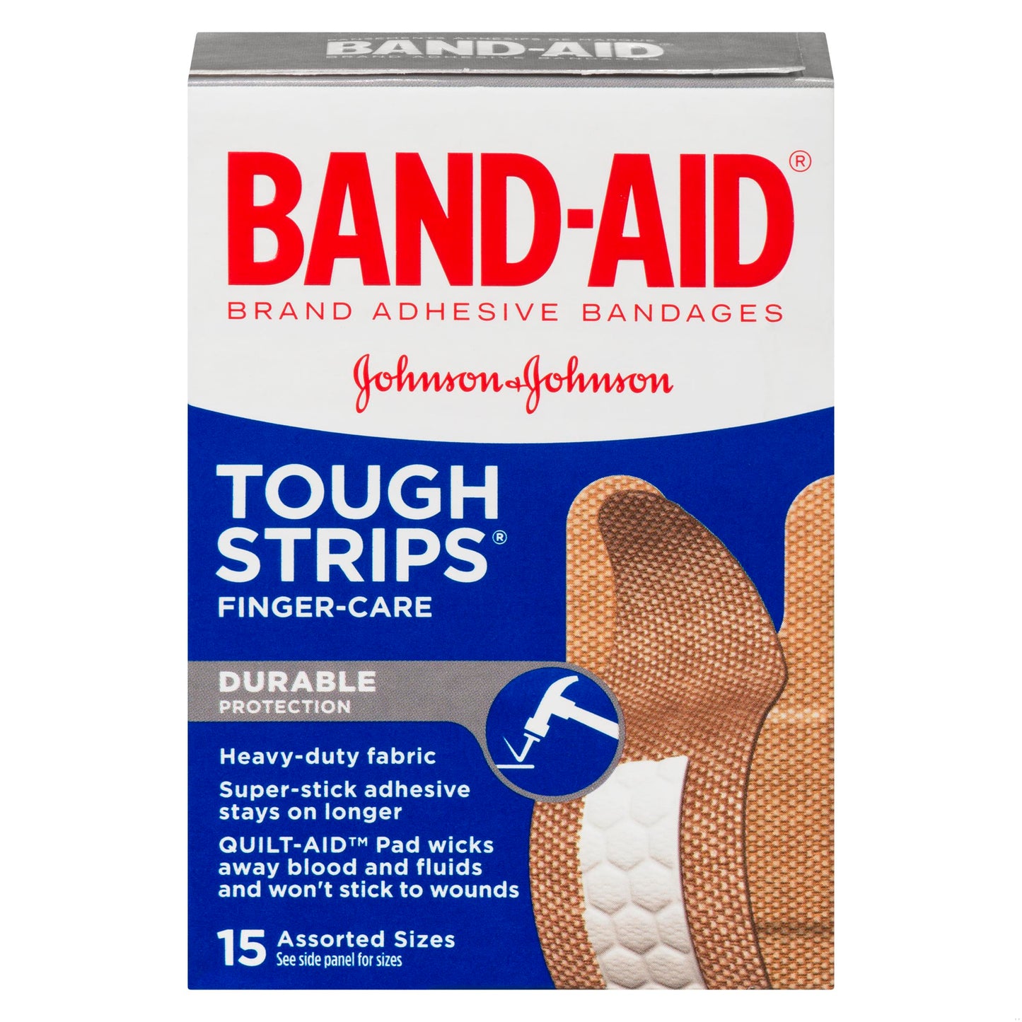 BAND-AID FINGER CARE TOUGH 15