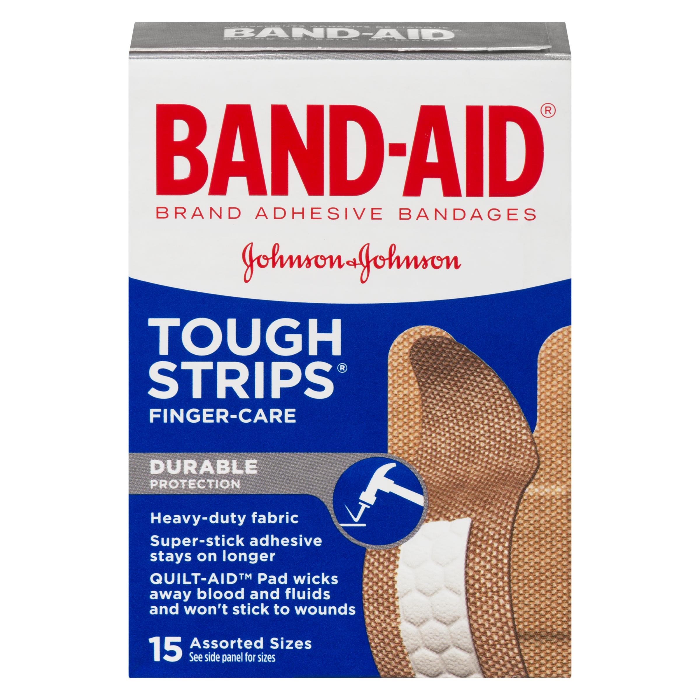 BAND-AID FINGER CARE TOUGH 15