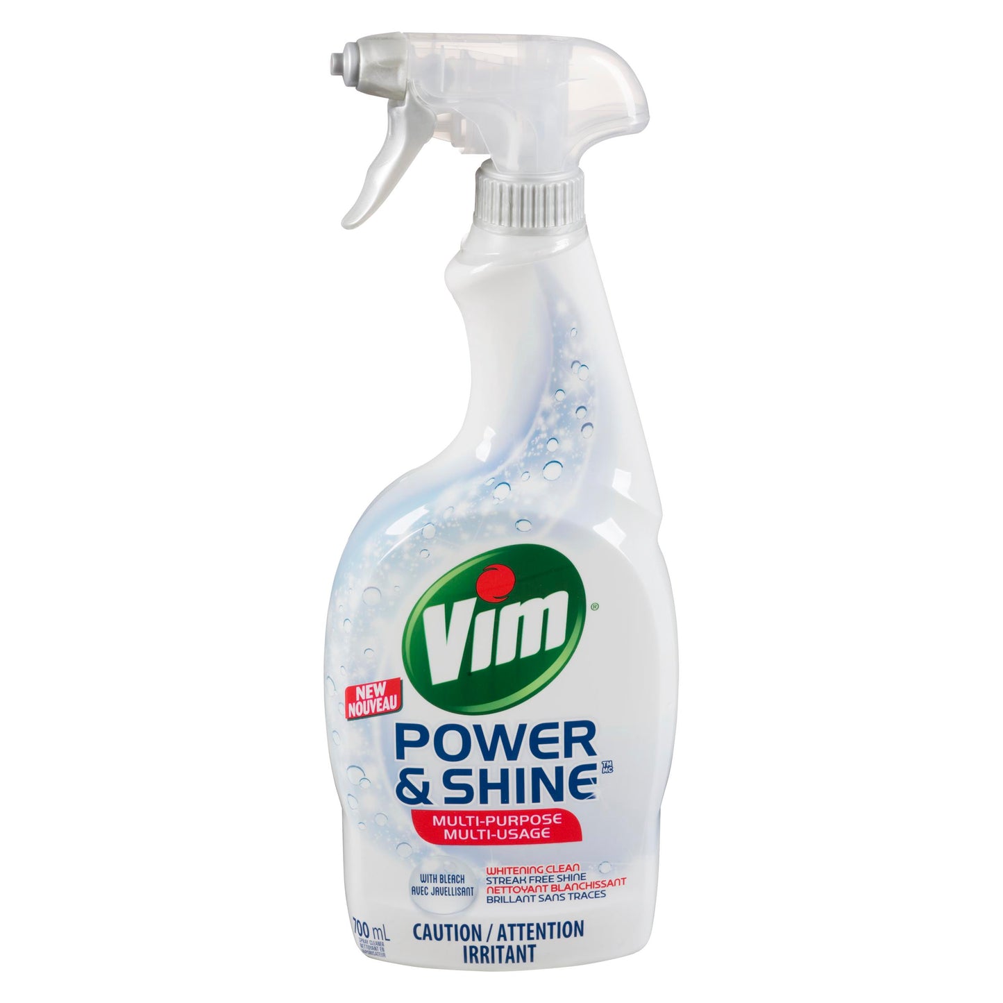 VIM POWER & SHINE CLEANER WITH BLEACH 700ML