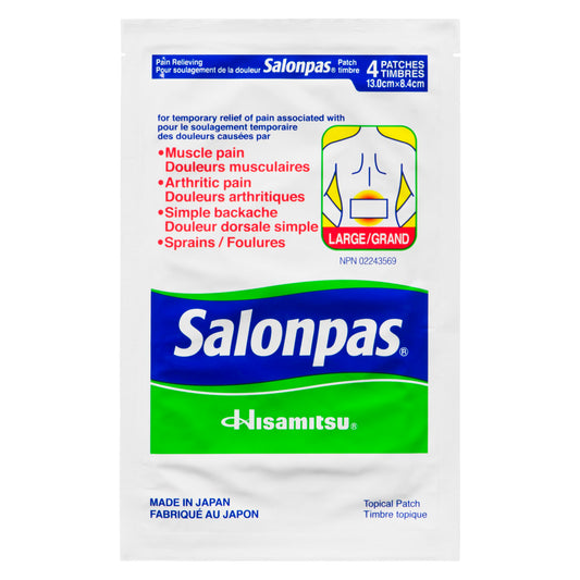 SALONPAS PATCH LARGE    4