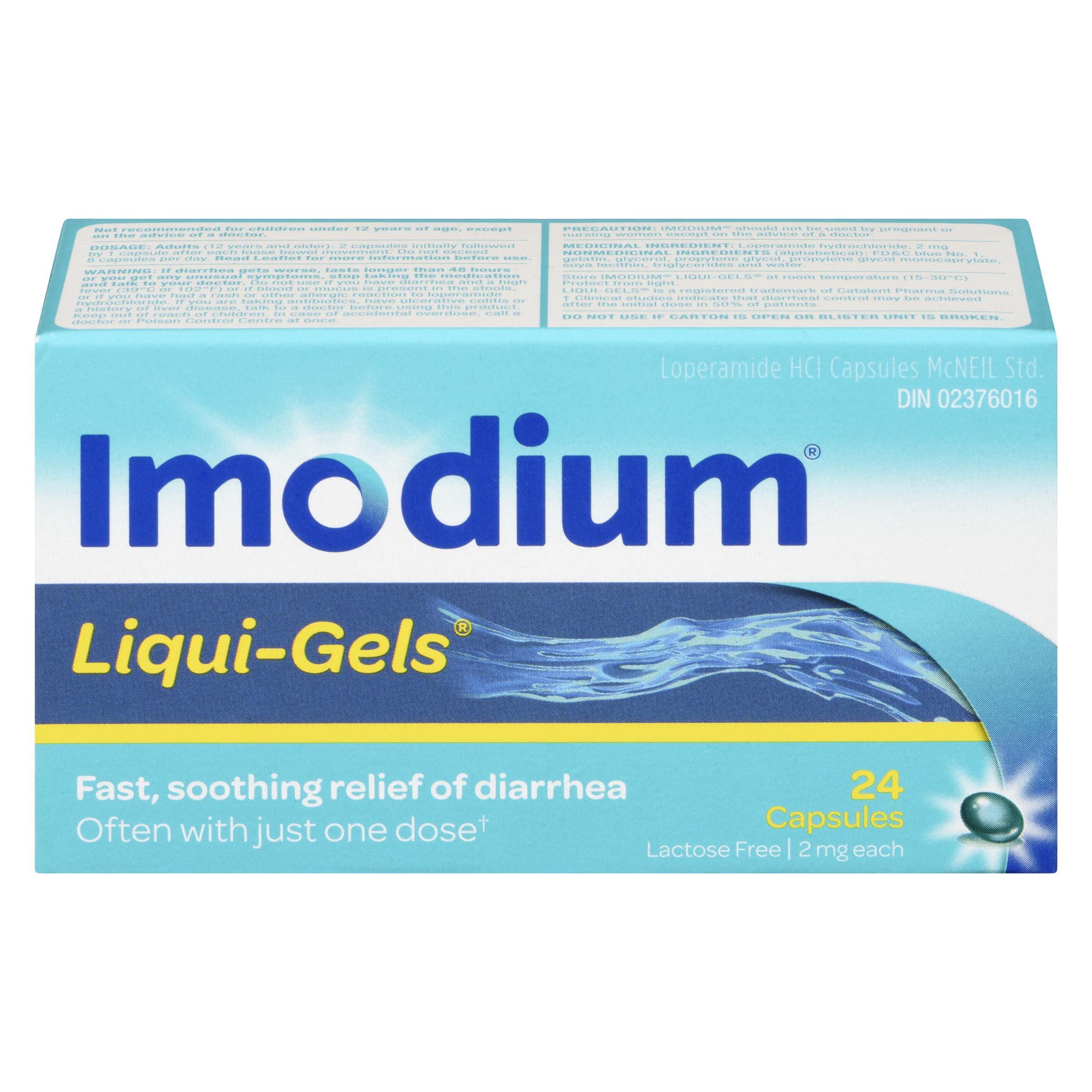 IMODIUM LIQ GEL CAPS 24