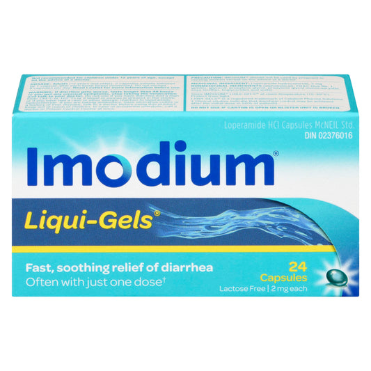 IMODIUM LIQ GEL CAPS 24