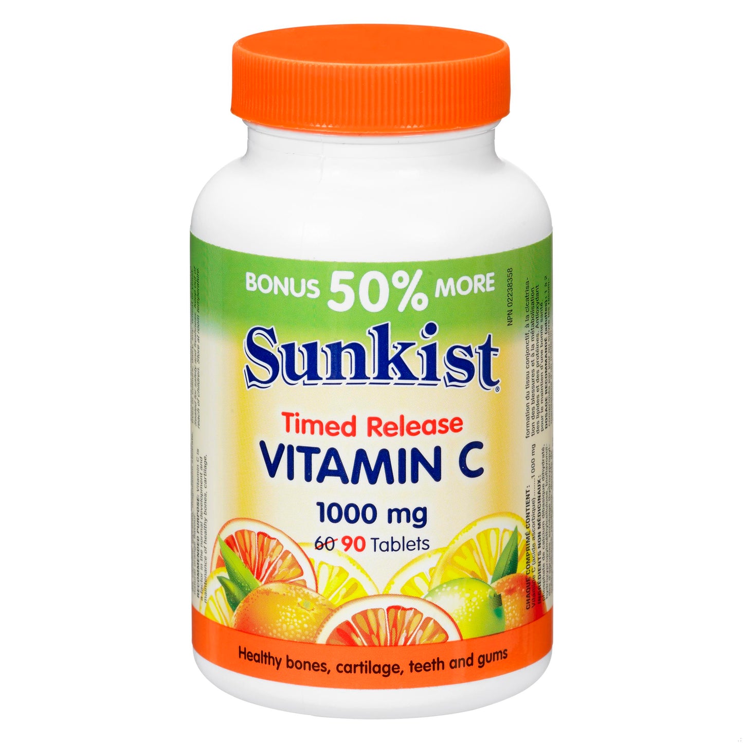 SUNKIST VIT C TM RL TB 1000MG 60+30