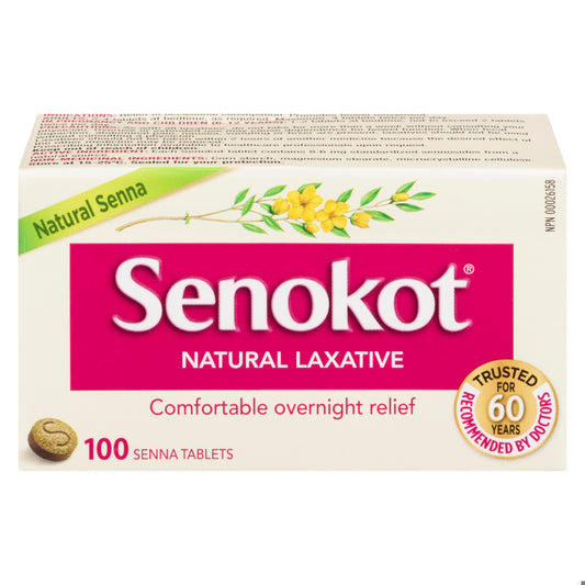 SENOKOT TB 8.6MG 100