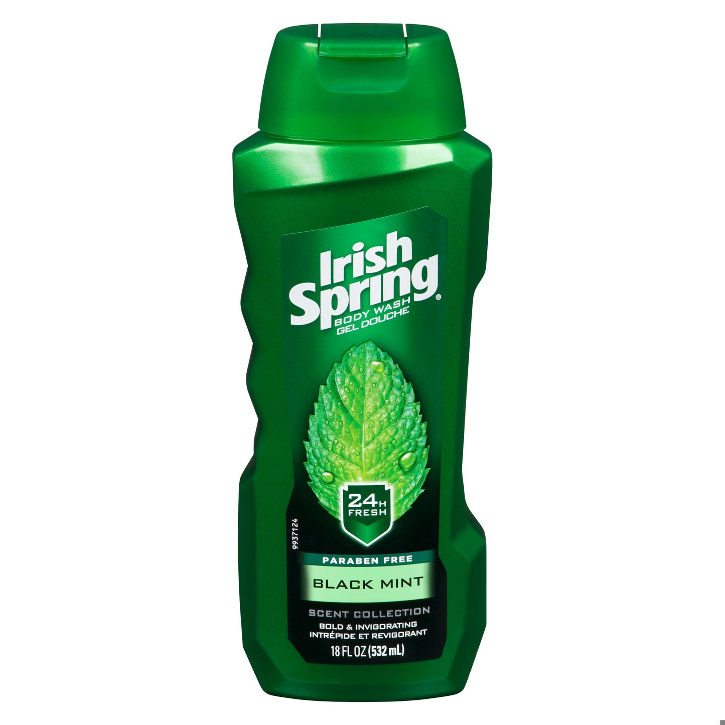 IRISH SPRING BODY WASH BLACK MINT 532ML